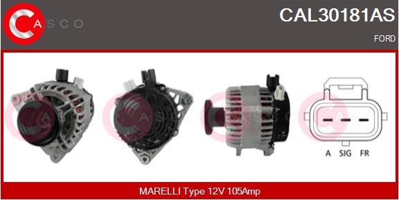 Casco CAL30181AS - Ģenerators autodraugiem.lv