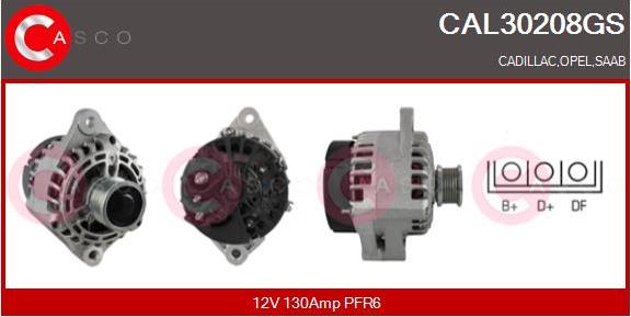 Casco CAL30208GS - Ģenerators autodraugiem.lv