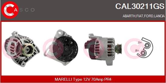 Casco CAL30211GS - Ģenerators autodraugiem.lv