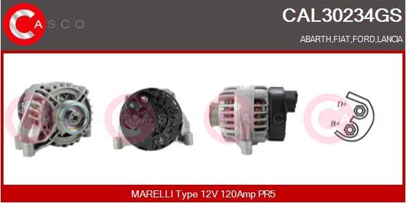 Casco CAL30234GS - Ģenerators autodraugiem.lv