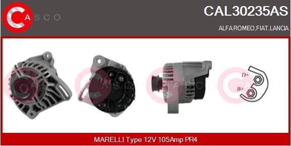 Casco CAL30235AS - Ģenerators autodraugiem.lv