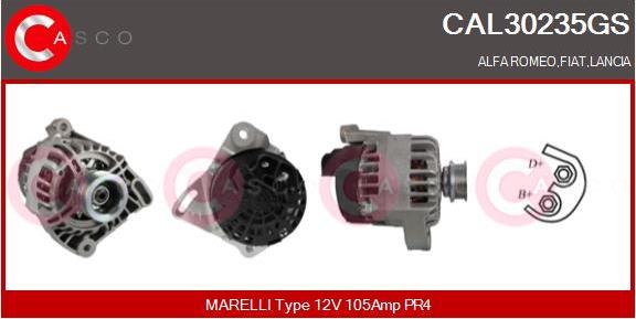 Casco CAL30235GS - Ģenerators autodraugiem.lv