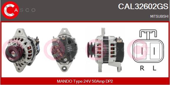 Casco CAL32602GS - Ģenerators autodraugiem.lv