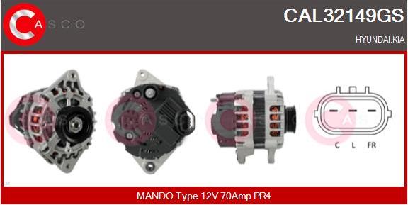 Casco CAL32149GS - Ģenerators autodraugiem.lv