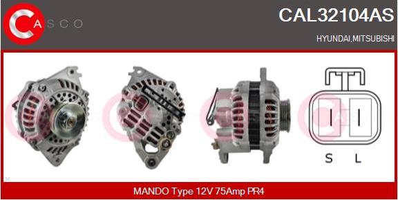 Casco CAL32104AS - Ģenerators autodraugiem.lv