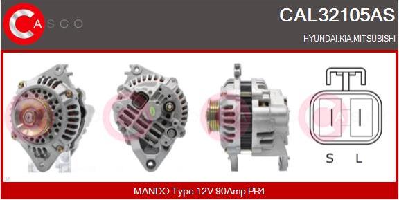Casco CAL32105AS - Ģenerators autodraugiem.lv