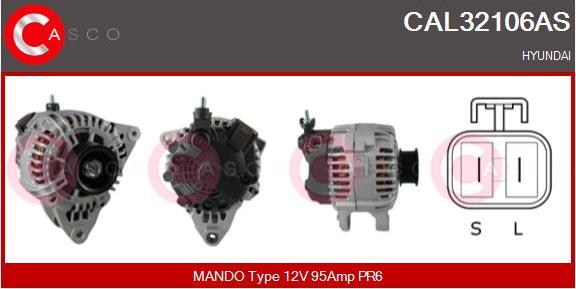 Casco CAL32106AS - Ģenerators autodraugiem.lv