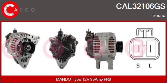 Casco CAL32106GS - Ģenerators autodraugiem.lv
