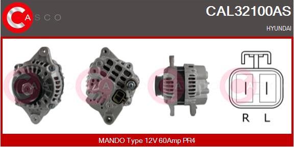 Casco CAL32100AS - Ģenerators autodraugiem.lv