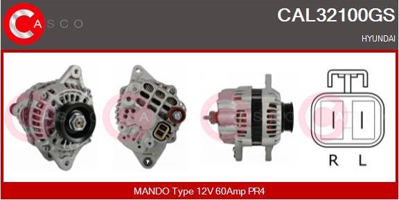 Casco CAL32100GS - Ģenerators autodraugiem.lv