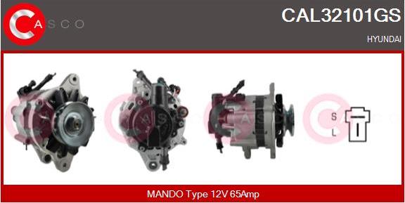 Casco CAL32101GS - Ģenerators autodraugiem.lv