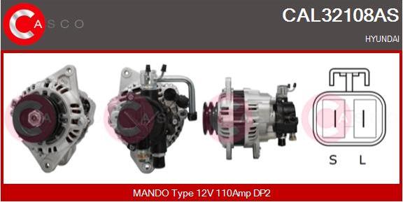 Casco CAL32108AS - Ģenerators autodraugiem.lv