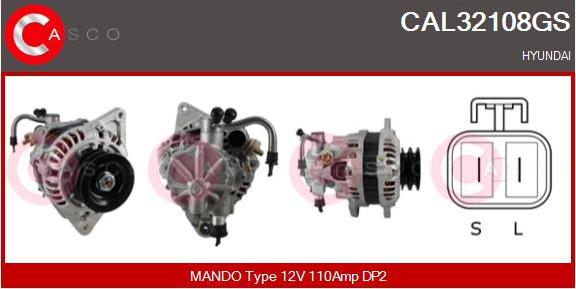 Casco CAL32108GS - Ģenerators autodraugiem.lv