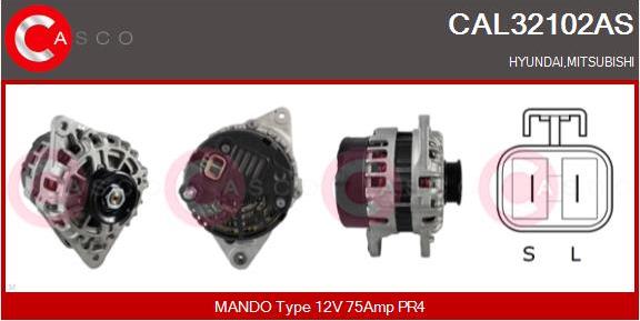 Casco CAL32102AS - Ģenerators autodraugiem.lv