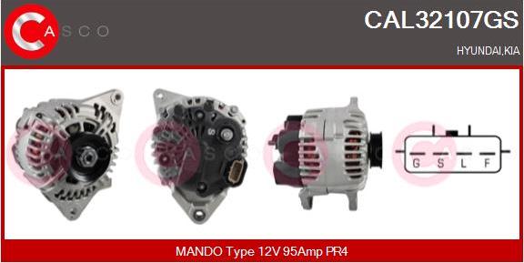 Casco CAL32107GS - Ģenerators autodraugiem.lv