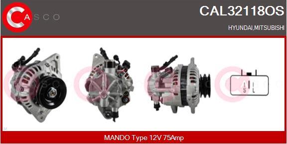 Casco CAL32118OS - Ģenerators autodraugiem.lv
