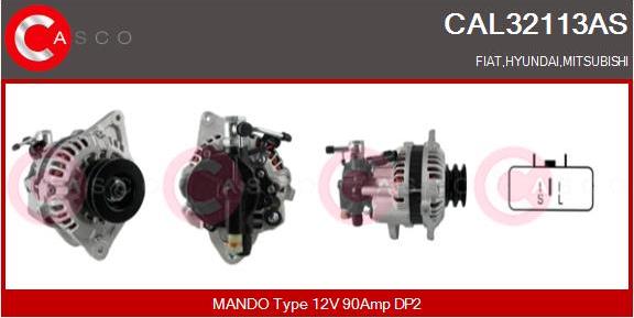 Casco CAL32113AS - Ģenerators autodraugiem.lv