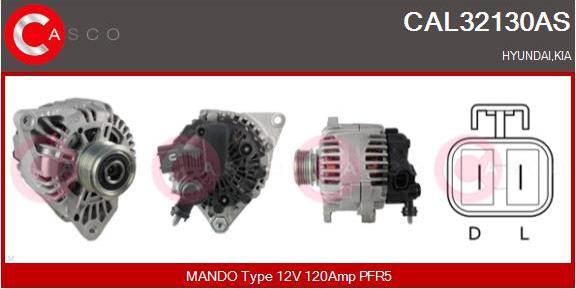 Casco CAL32130AS - Ģenerators autodraugiem.lv