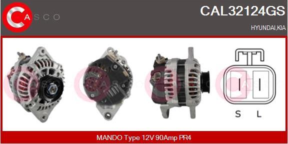 Casco CAL32124GS - Ģenerators autodraugiem.lv