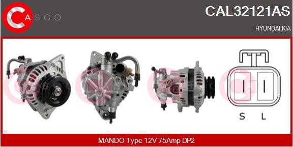 Casco CAL32121AS - Ģenerators autodraugiem.lv