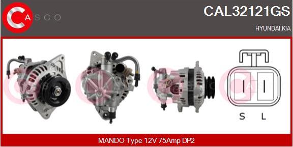 Casco CAL32121GS - Ģenerators autodraugiem.lv