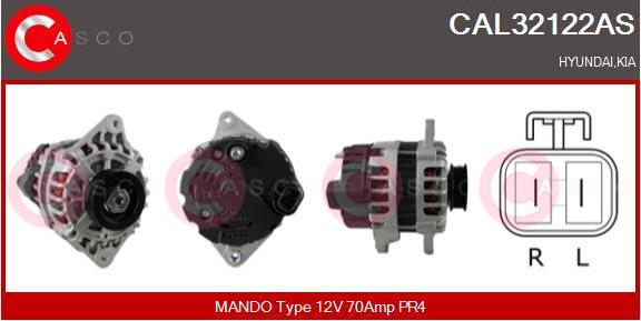 Casco CAL32122AS - Ģenerators autodraugiem.lv
