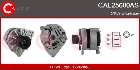 Casco CAL25600AS - Ģenerators autodraugiem.lv