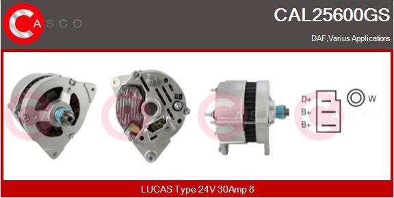 Casco CAL25600GS - Ģenerators autodraugiem.lv