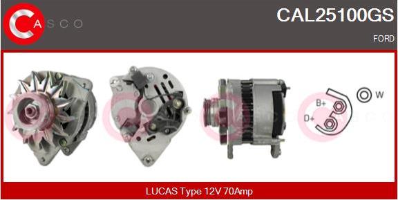 Casco CAL25100GS - Ģenerators autodraugiem.lv