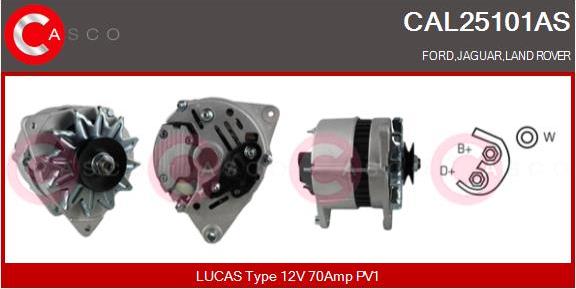 Casco CAL25101AS - Ģenerators autodraugiem.lv