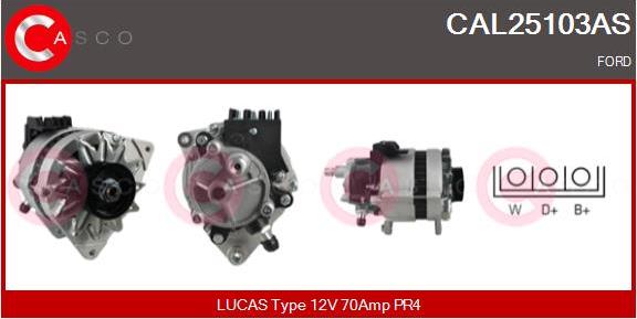 Casco CAL25103AS - Ģenerators autodraugiem.lv
