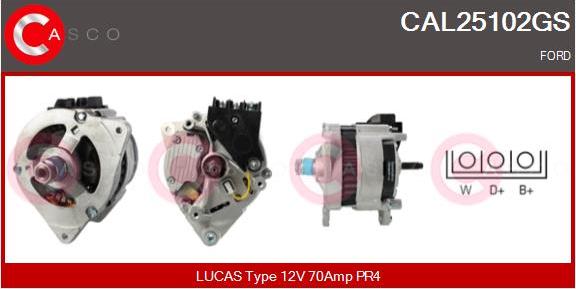 Casco CAL25102GS - Ģenerators autodraugiem.lv