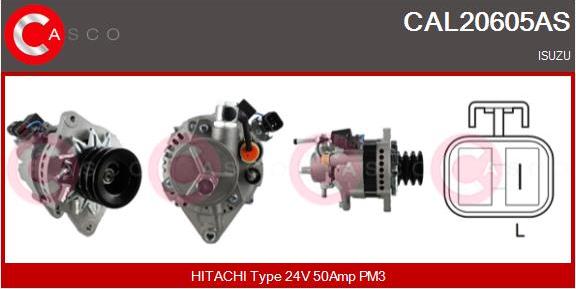 Casco CAL20605AS - Ģenerators autodraugiem.lv