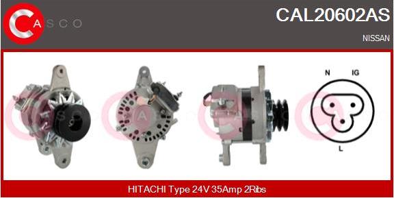 Casco CAL20602AS - Ģenerators autodraugiem.lv