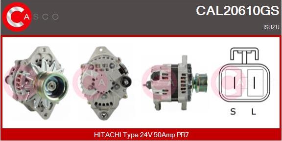 Casco CAL20610GS - Ģenerators autodraugiem.lv