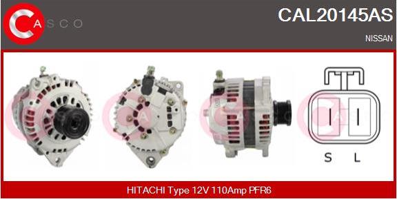 Casco CAL20145AS - Ģenerators autodraugiem.lv