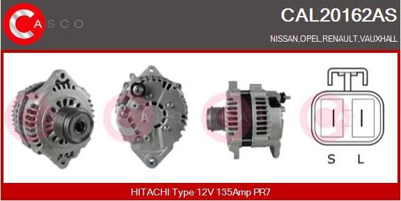 Casco CAL20162AS - Ģenerators autodraugiem.lv