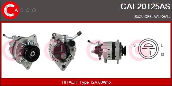 Casco CAL20125AS - Ģenerators autodraugiem.lv