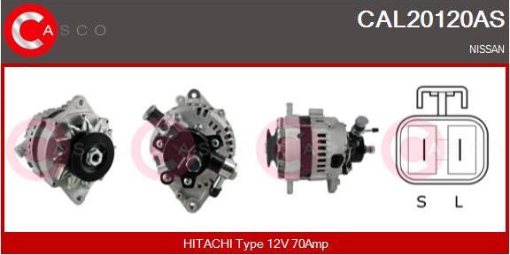 Casco CAL20120AS - Ģenerators autodraugiem.lv