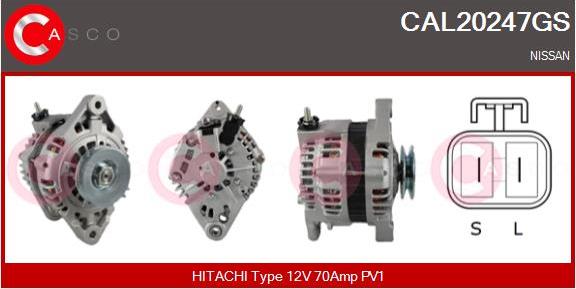 Casco CAL20247GS - Ģenerators autodraugiem.lv