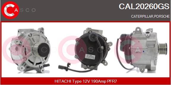 Casco CAL20260GS - Ģenerators autodraugiem.lv