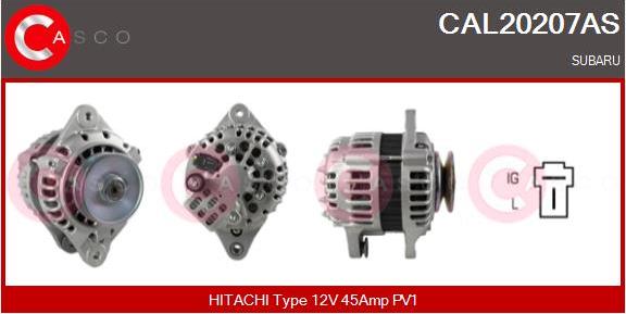 Casco CAL20207AS - Ģenerators autodraugiem.lv