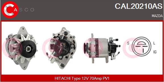 Casco CAL20210AS - Ģenerators autodraugiem.lv