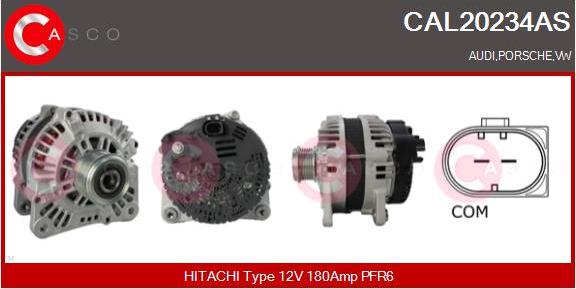 Casco CAL20234AS - Ģenerators autodraugiem.lv