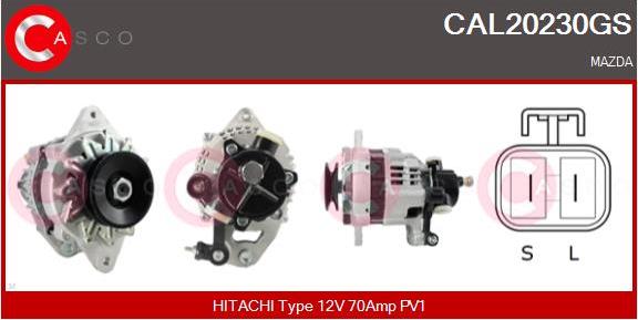 Casco CAL20230GS - Ģenerators autodraugiem.lv