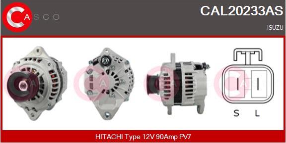Casco CAL20233AS - Ģenerators autodraugiem.lv