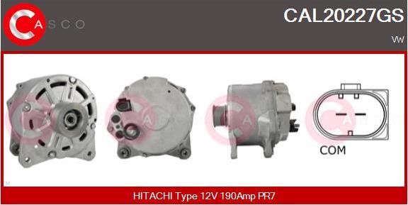 Casco CAL20227GS - Ģenerators autodraugiem.lv