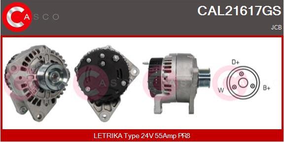 Casco CAL21617GS - Ģenerators autodraugiem.lv