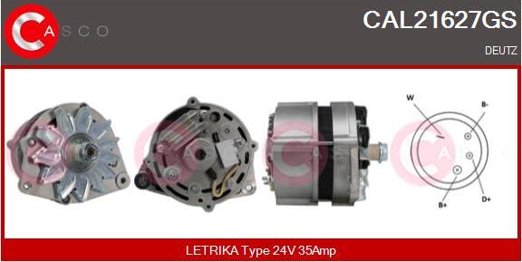 Casco CAL21627GS - Ģenerators autodraugiem.lv
