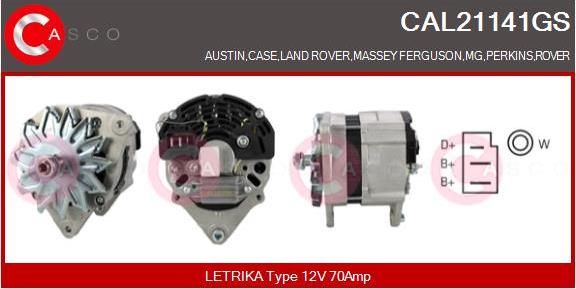 Casco CAL21141GS - Ģenerators autodraugiem.lv